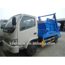 4-5CBM DFAC small garbage container lift trucks for sale